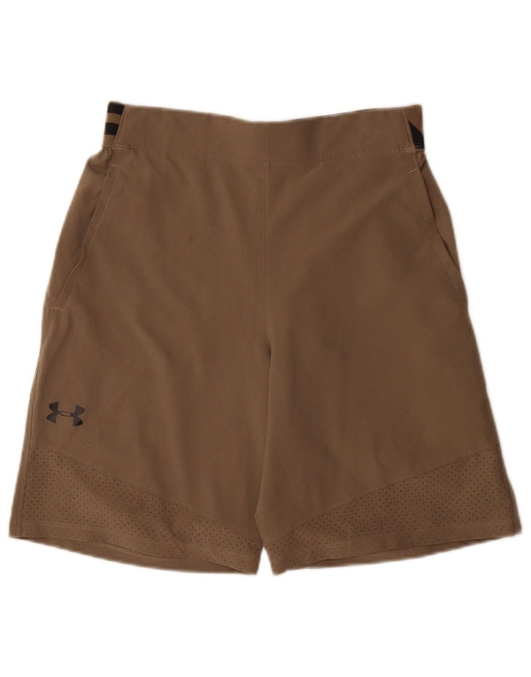 Under Armour Damen Graphic Sport Shorts UK 10 Small Braun Sport