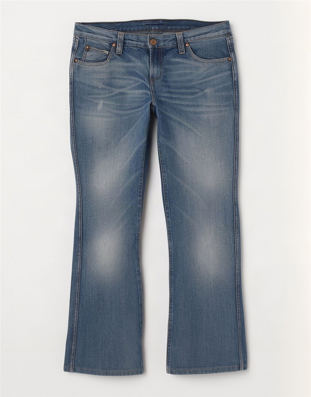 Meltin' Pot Damen Nicole Bootcut Jeans W30 L28 Blau