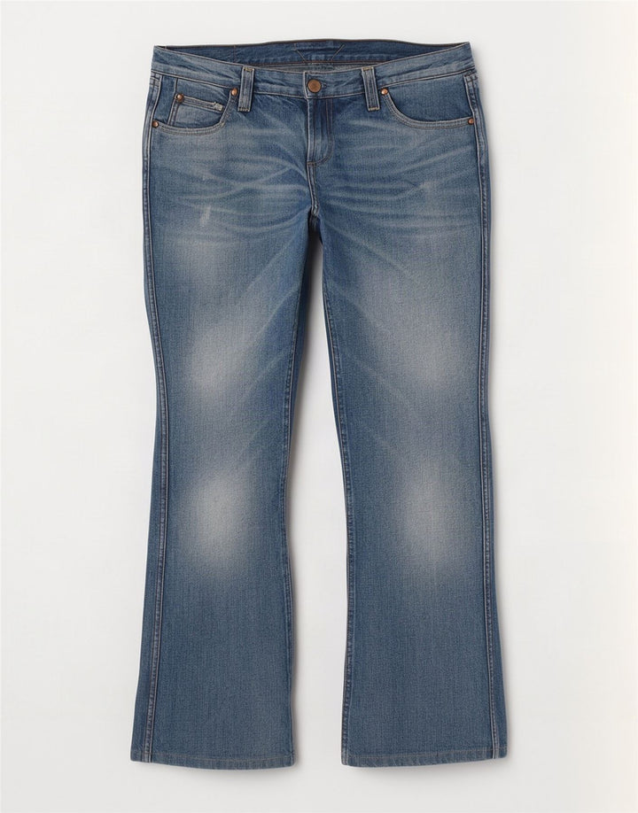 Meltin' Pot Damen Nicole Bootcut Jeans W30 L28 Blau