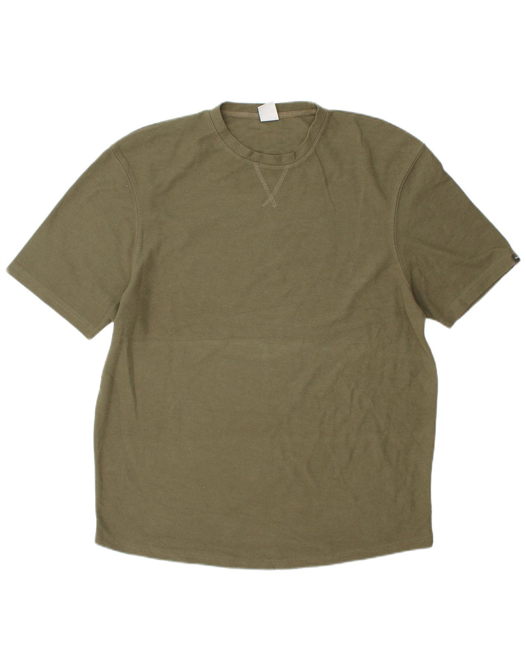 Zara Herren T-Shirt Top XL Khaki