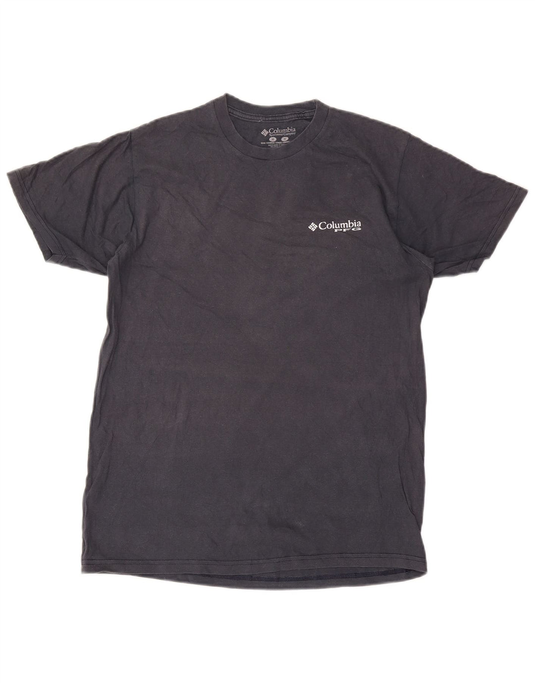 Columbia Herren-T-Shirt mit Grafik, mittelgraue Baumwolle