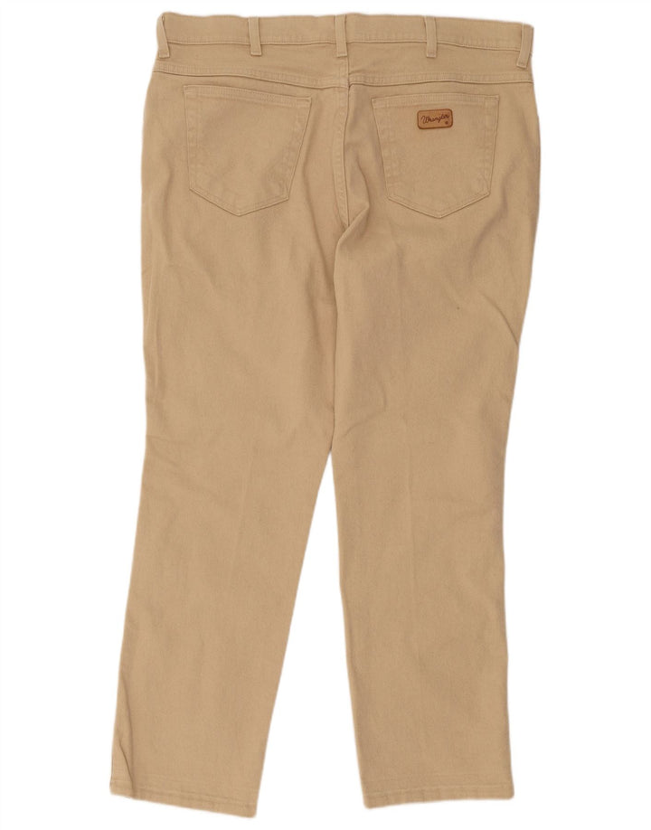 Wrangler Herren Straight Jeans W40 L30 Beige