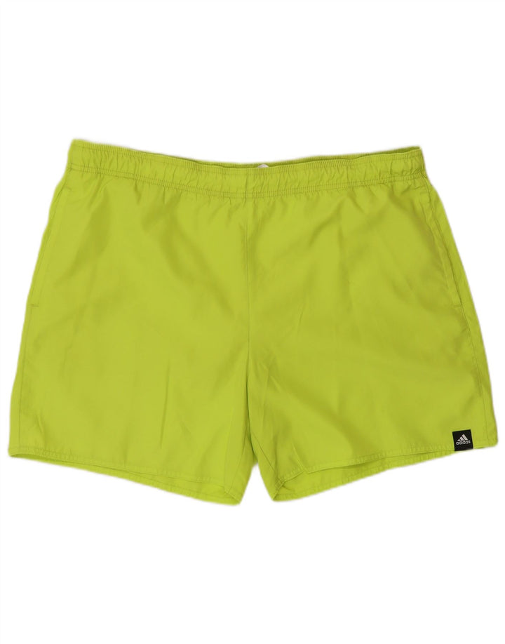 Adidas Herren Sportshorts, groß, grünes Polyester