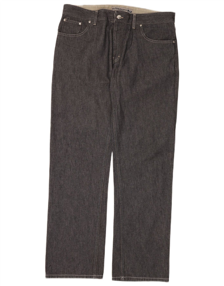 Pit Stop Herren Straight Jeans W34 L32 Grau