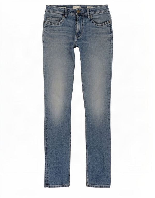 Dack's Herren Slim Jeans IT 48 Medium W30 L31 Blau