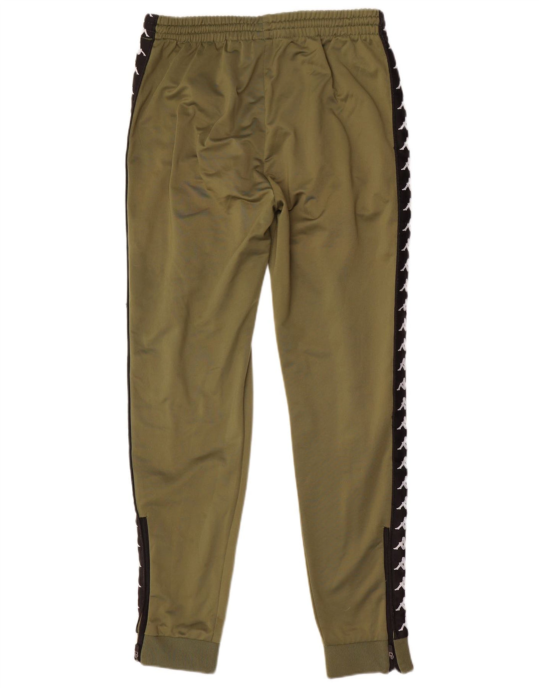 KAPPA Herren-Trainingsanzug mit Grafik, Jogginghose, Größe L, Grün, Farbblock