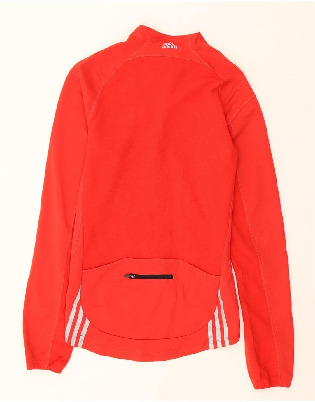 ADIDAS Womens Clima Proof Tracksuit Top Jacket UK 12 Medium Red Vintage Adidas and Second-Hand Adidas from Messina Hembry 