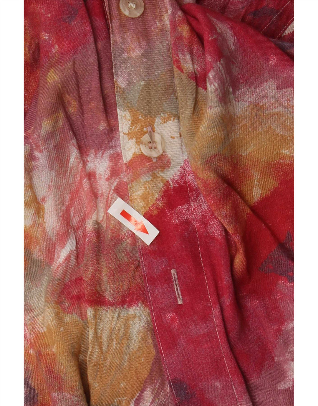 Eterna Herren Kurzarmhemd 2XL Mehrfarbig Tie Dye