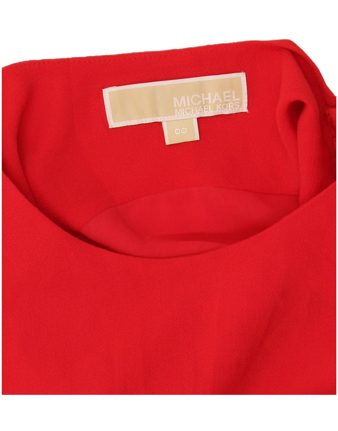 MICHAEL KORS Damen Ärmelloser Overall US 00 2XS Rot