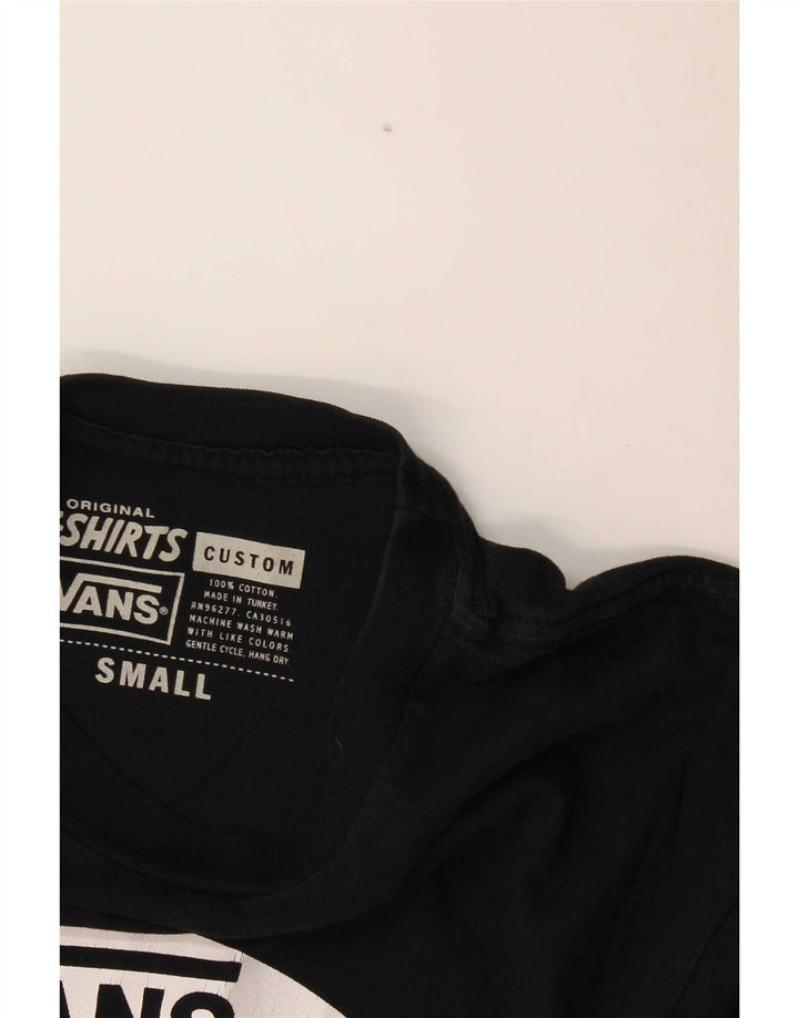 Vans Herren-T-Shirt mit individueller Passform, Grafik, Größe S, Schwarz, Baumwolle