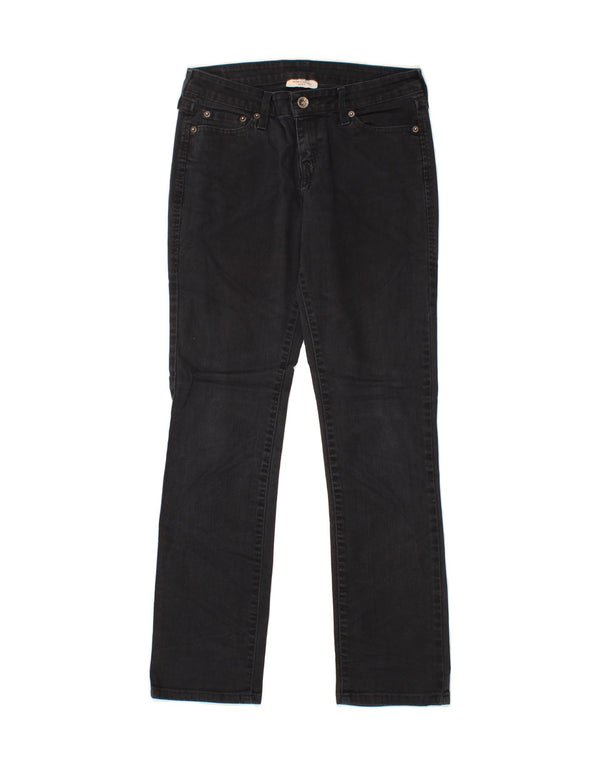 LEVI'S Damen Mid Rise Straight Jeans US 2 XS W30 L30 Marineblaue Baumwolle
