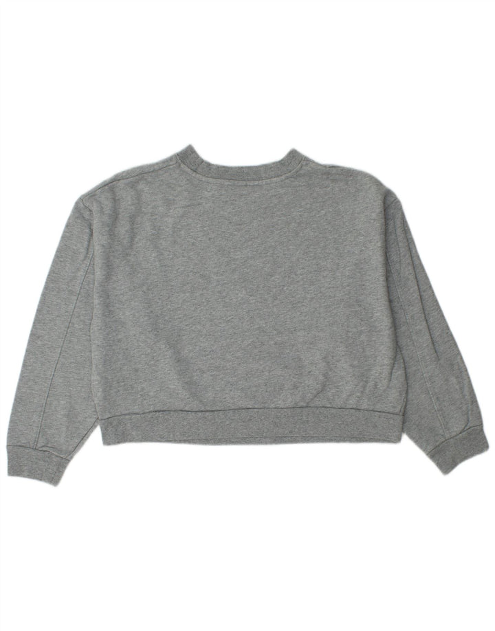 Levi's Damen-Sweatshirt, übergroß, Crop Graphic, Gr. 10, Größe S, Grau