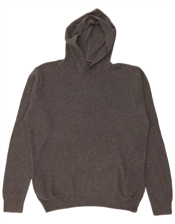 Zara Herren Kapuzenpullover Pullover XL Grau