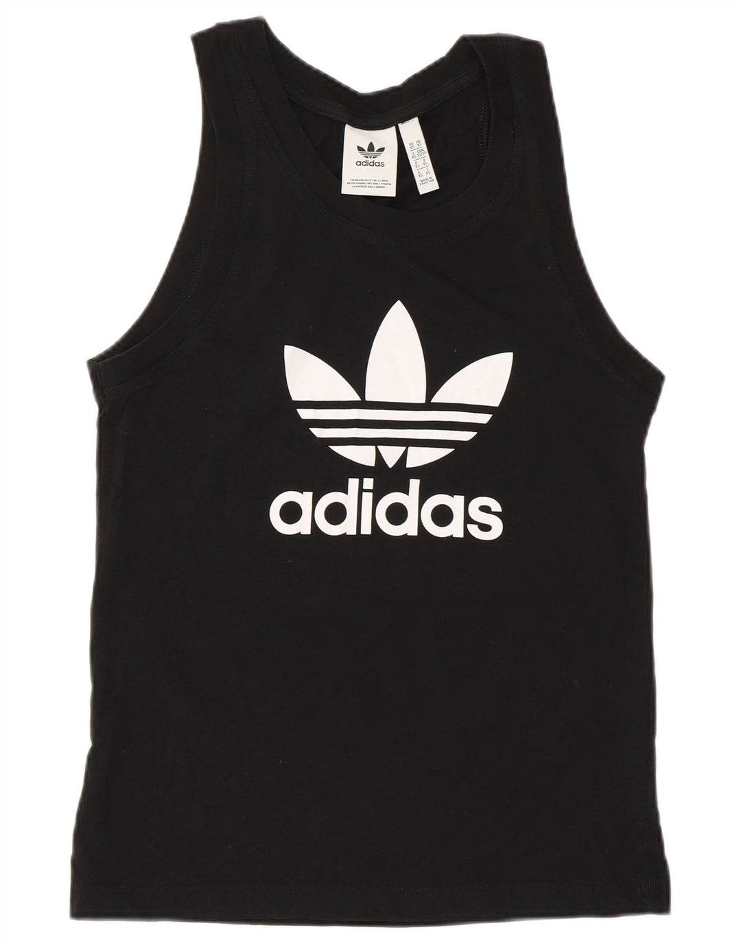 ADIDAS Herren Graphic Vest Top XS Schwarz Baumwolle