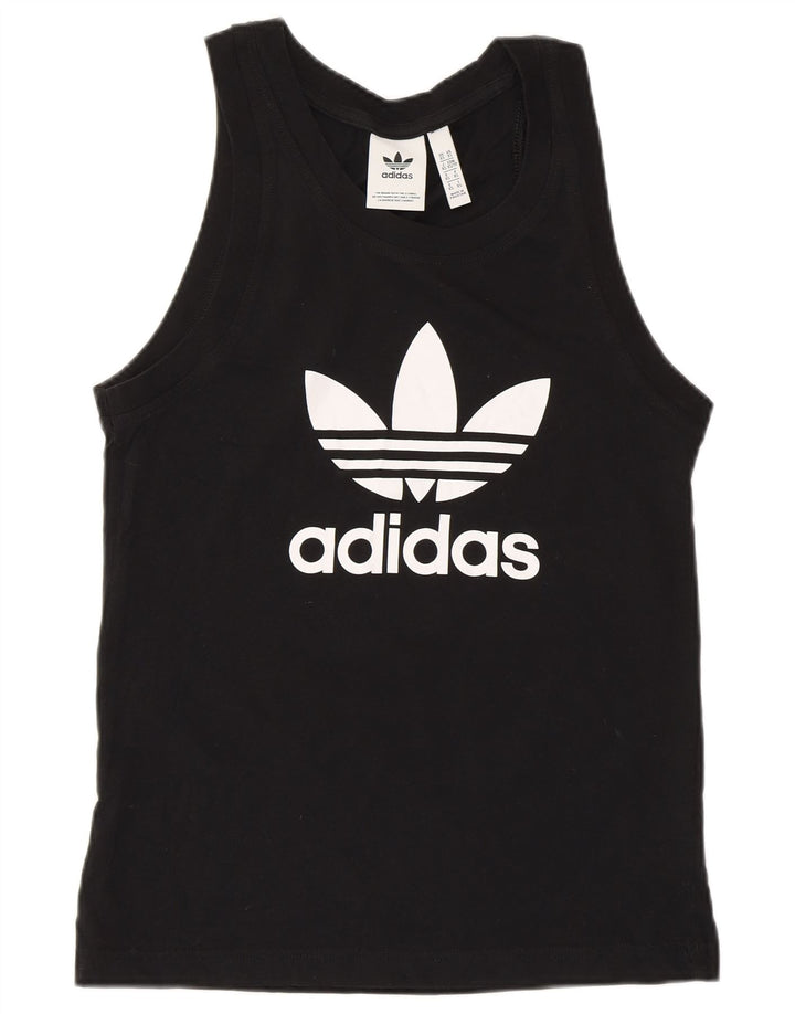 ADIDAS Herren Graphic Vest Top XS Schwarz Baumwolle