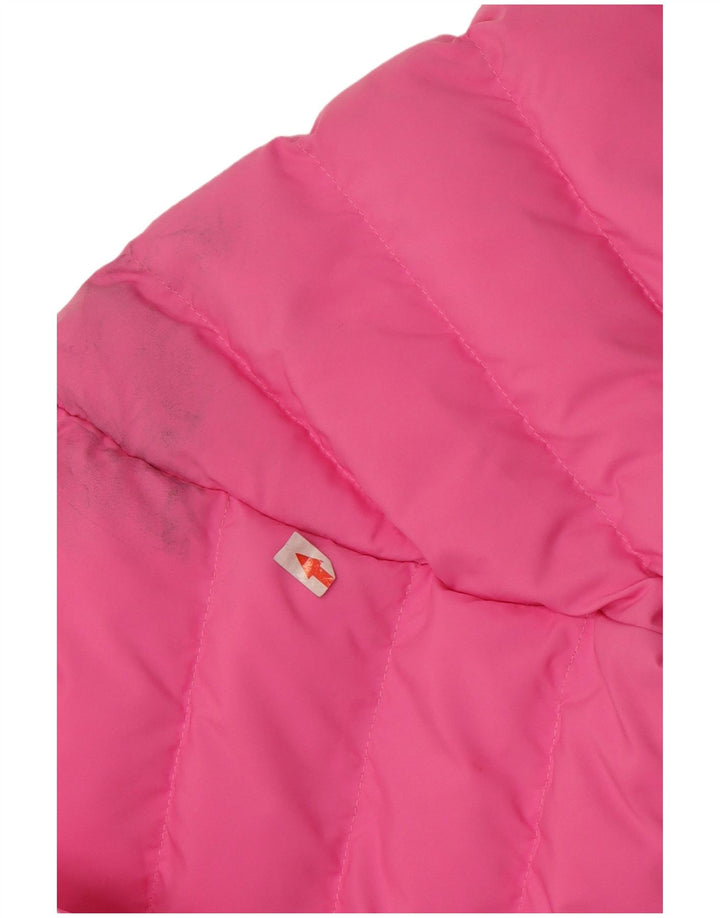 Nike Jungen-Jacke mit Kapuze, gepolstert, 12–13 Jahre, groß, rosa, Polyester