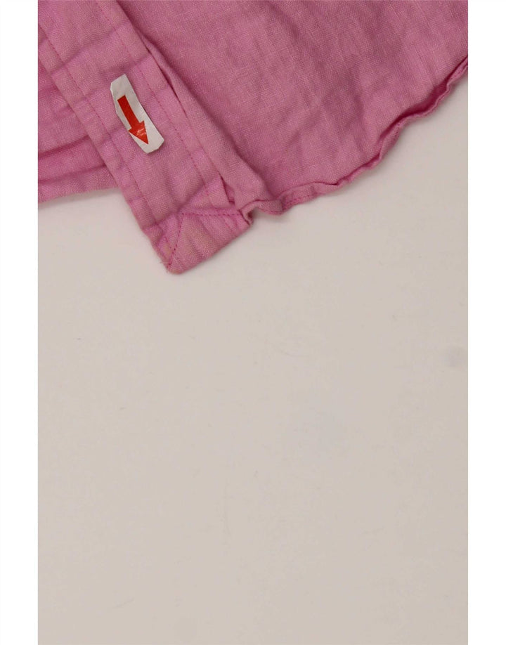 Polo Ralph Lauren Herrenhemd Mittelrosa Leinen