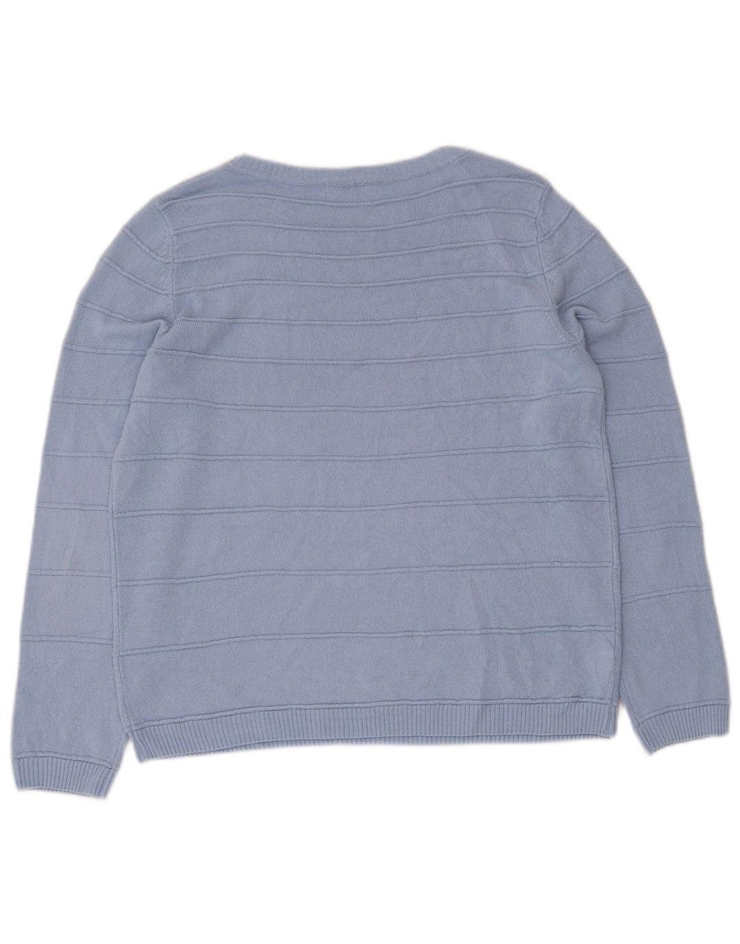Marks & Spencer Damen-Pullover mit klassischem U-Boot-Ausschnitt, Gr. 12, Mittelblau