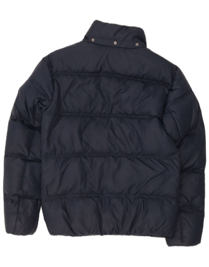 Tommy Hilfiger Damen Übergroße wattierte Jacke UK 10 Small Marineblau