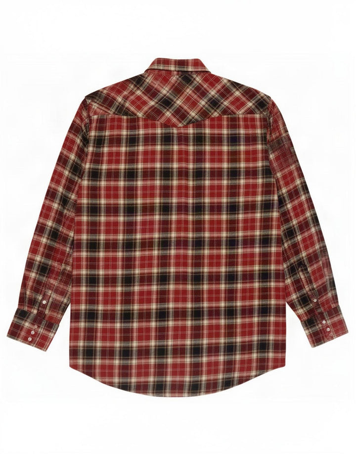 Wrangler Herren-Flanellhemd, groß, mehrfarbig, kariert, Baumwolle
