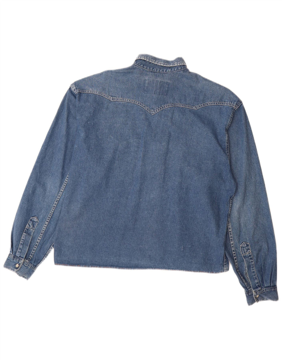 Levi's Herren-Jeanshemd aus mittelblauer Baumwolle