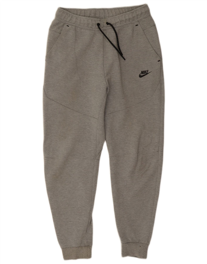 Nike Herren-Trainingshose, Jogginghose, Größe S, graue Baumwolle