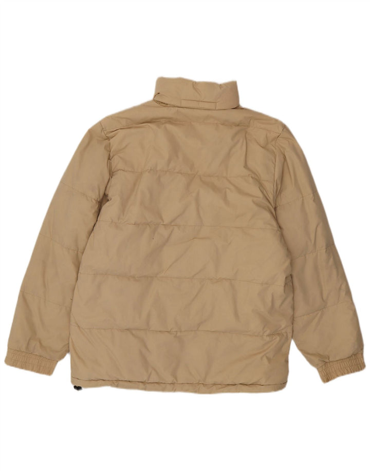 SERGIO TACCHINI Herren Wattierte Jacke UK 36 Small Beige Polyester