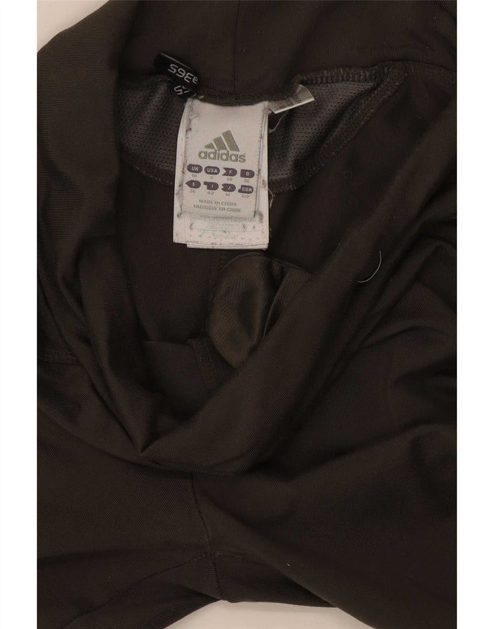 Adidas Damen Clima 365 Trainingshose UK 10 Small Grau Polyester