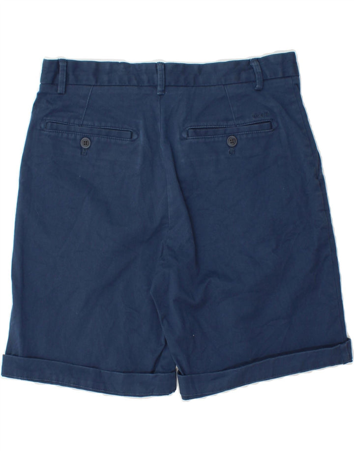IZOD Mens Salt Water Chino Shorts W30 Medium Navy Blue Cotton Vintage Izod and Second-Hand Izod from Messina Hembry 