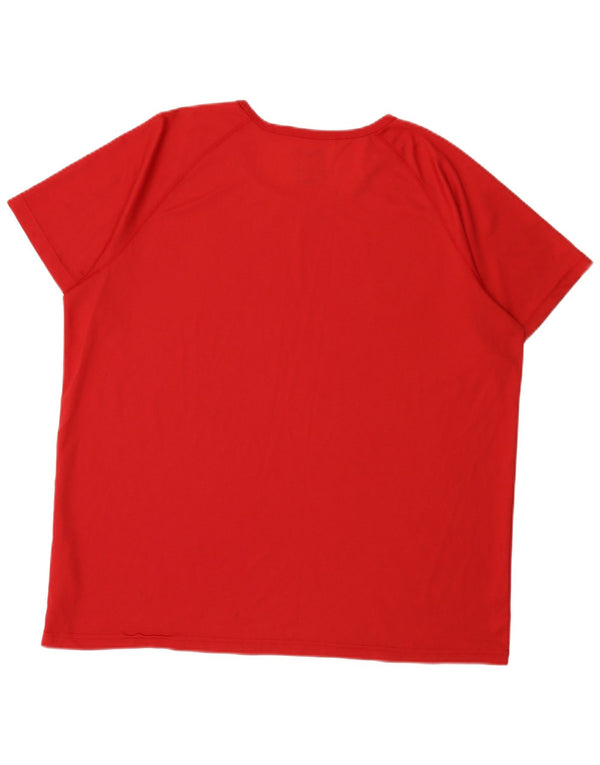 Mountain Warehouse IsoCool T-Shirt-Oberteil für Herren, 3XL, Rot, Polyester