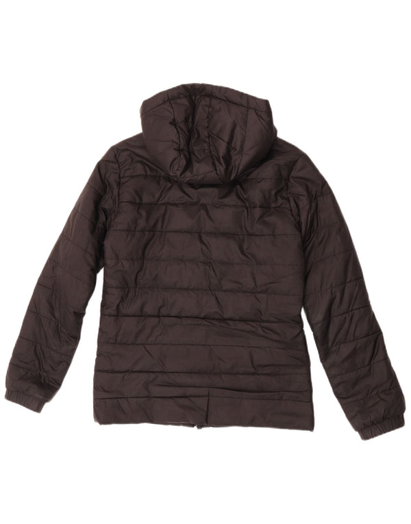 Puma Damen Kapuzenjacke UK 2 2XS Schwarz Polyester Sport