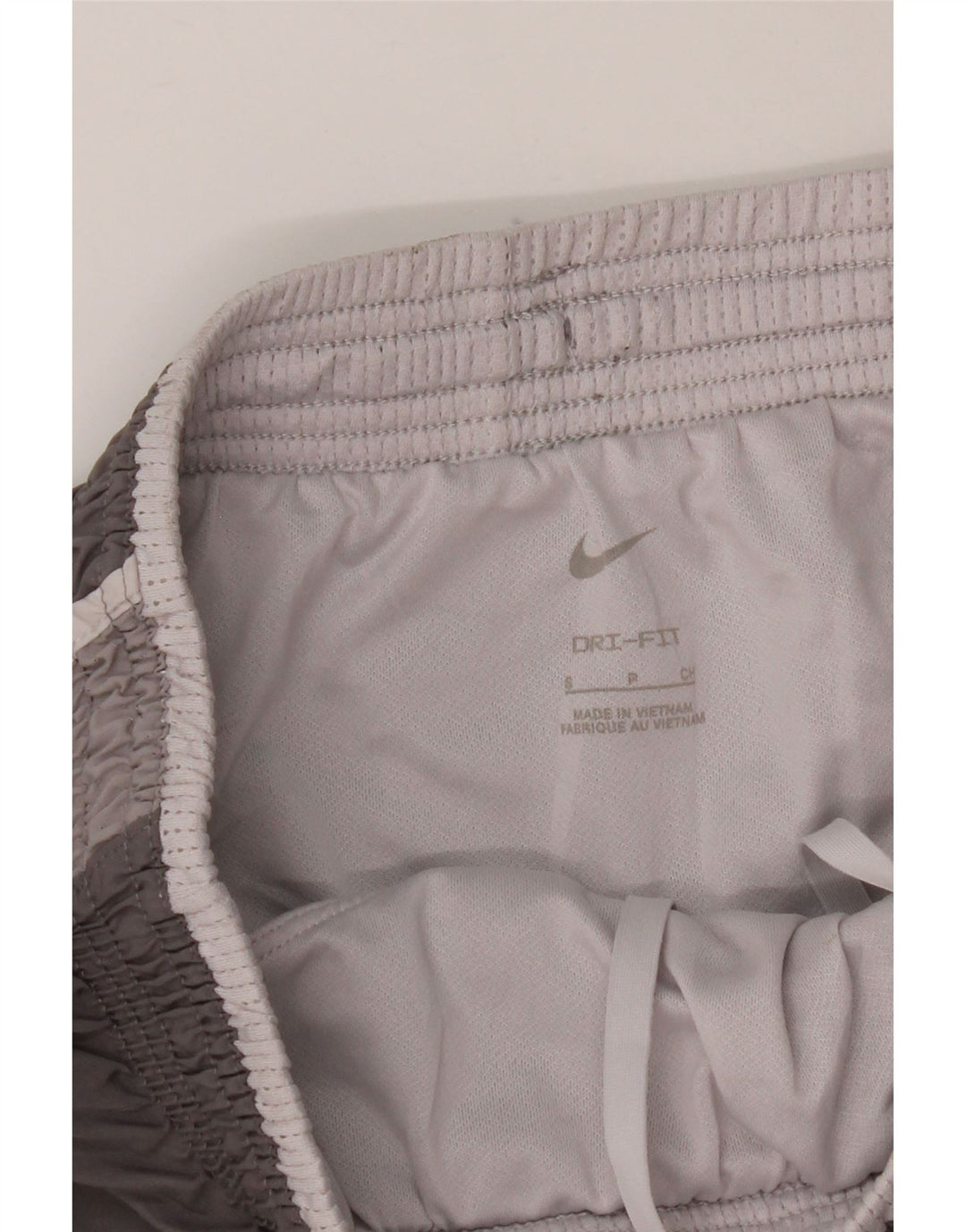 Nike Damen Dri Fit Sport Shorts UK 10 Small Grau Polyester