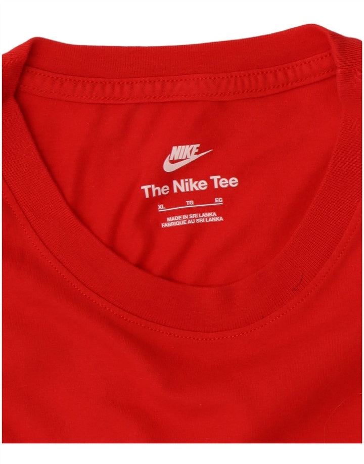 NIKE Herren T-Shirt Top XL Rot