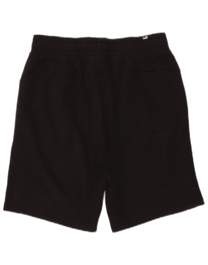 Puma Herren Sportshorts Mittelschwarze Baumwolle