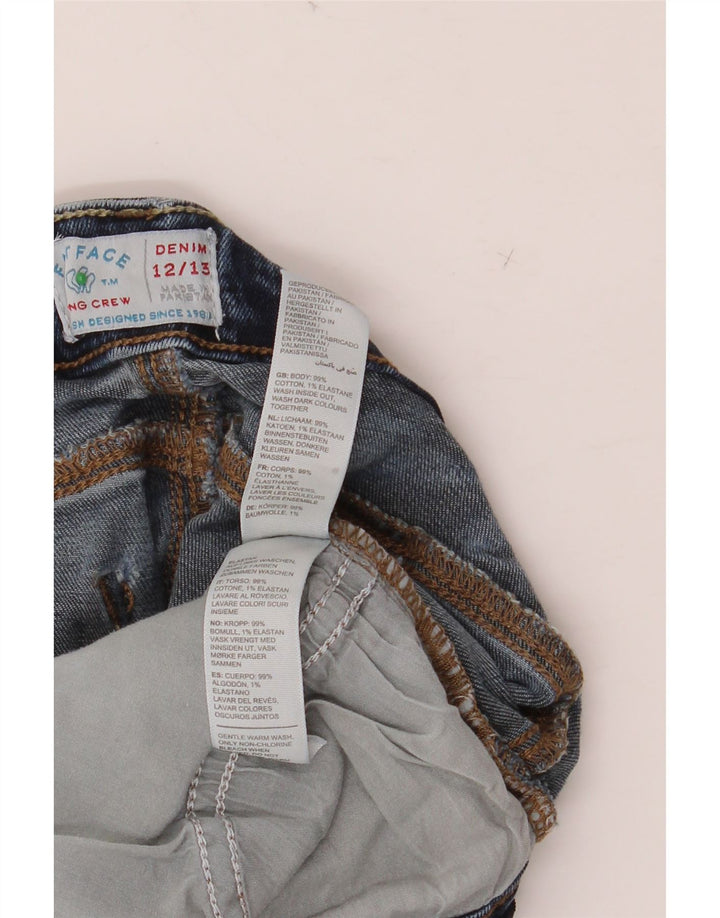 FAT FACE Gerade Jeans für Mädchen, 12–13 Jahre, W28, L28, Blau, Baumwolle