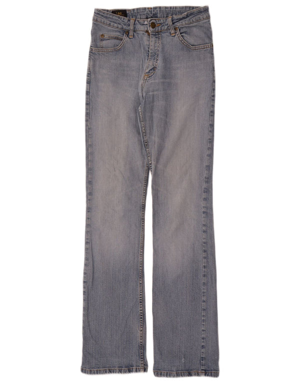 Lee Damen Cameron Straight Jeans W29 L33 Blaue Baumwolle
