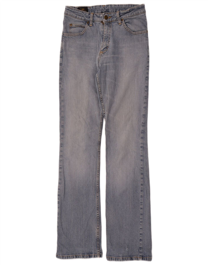 Lee Damen Cameron Straight Jeans W29 L33 Blaue Baumwolle