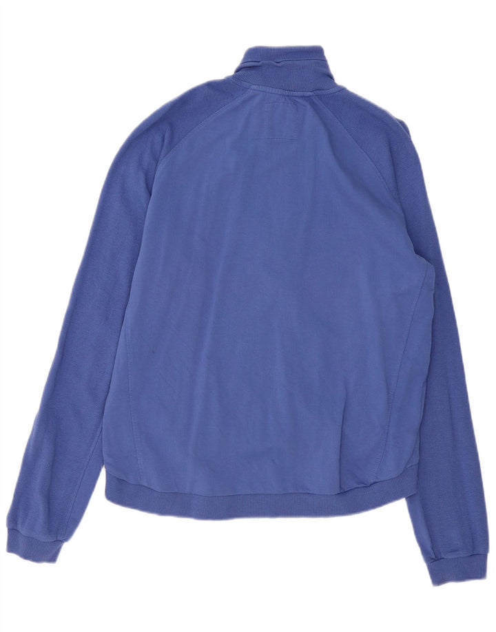 DIADORA Damen-Trainingsanzugoberteil mit Grafik, UK 12, Mittelblau
