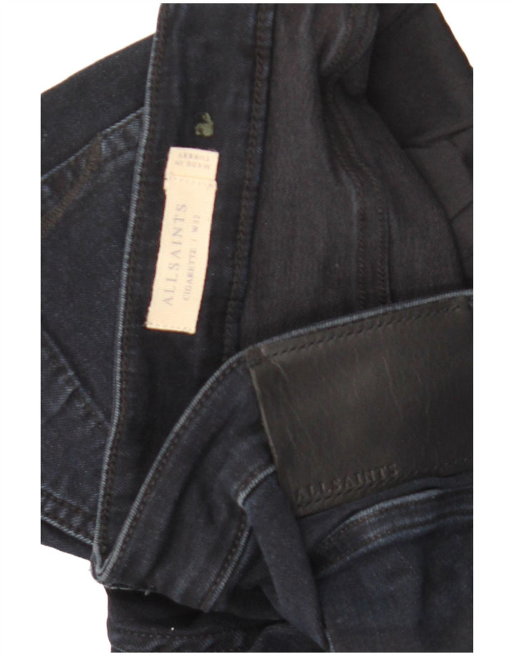 All Saints Herren-Zigaretten-Slim-Jeans, W32, L32, marineblaue Baumwolle