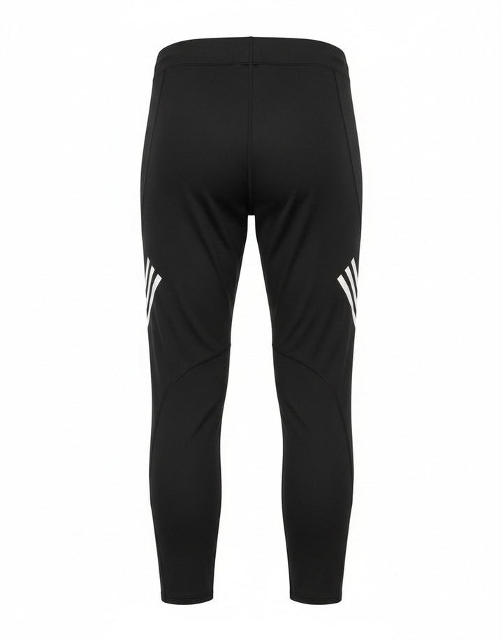 Adidas Damen Climacool Graphic Leggings UK 16 Large Schwarz Polyester