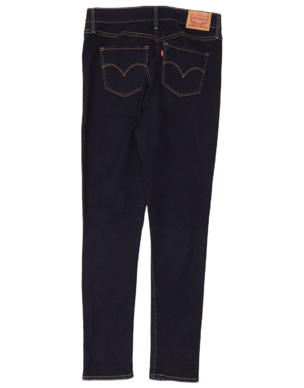 Levi's Damen 311 Shaping Skinny Jeans W28 L30 Marineblaue Baumwolle