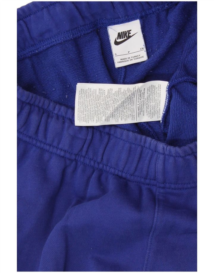 NIKE Herren-Sportshorts mit Grafik, Größe S, Blau, Baumwolle