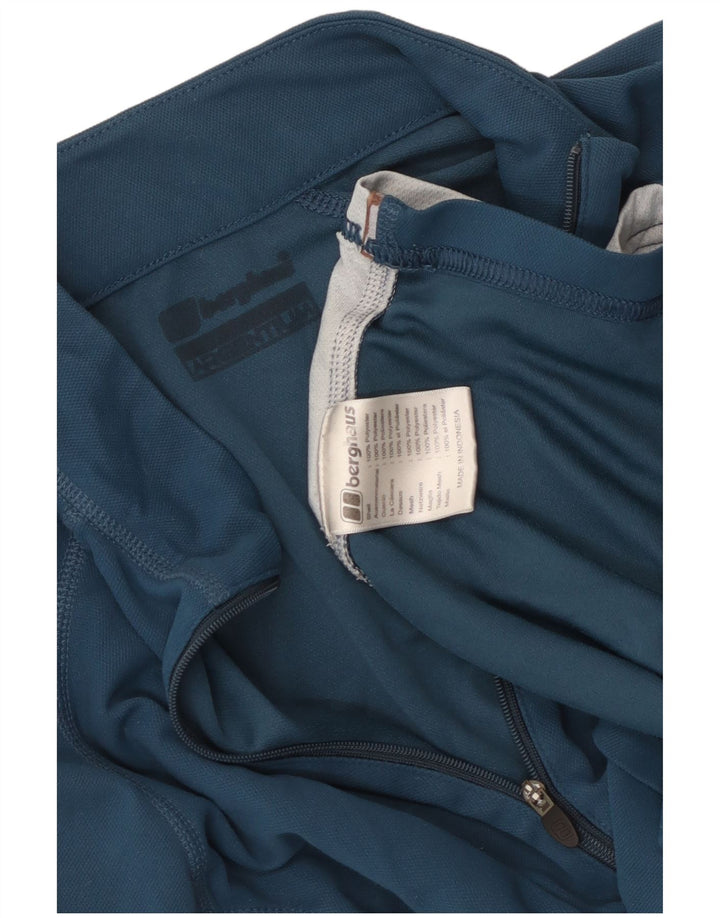 Berghaus Damen-Pullover-Trainingsanzug-Oberteil, UK-Größe 44, Größe L, Blau, Farbblock