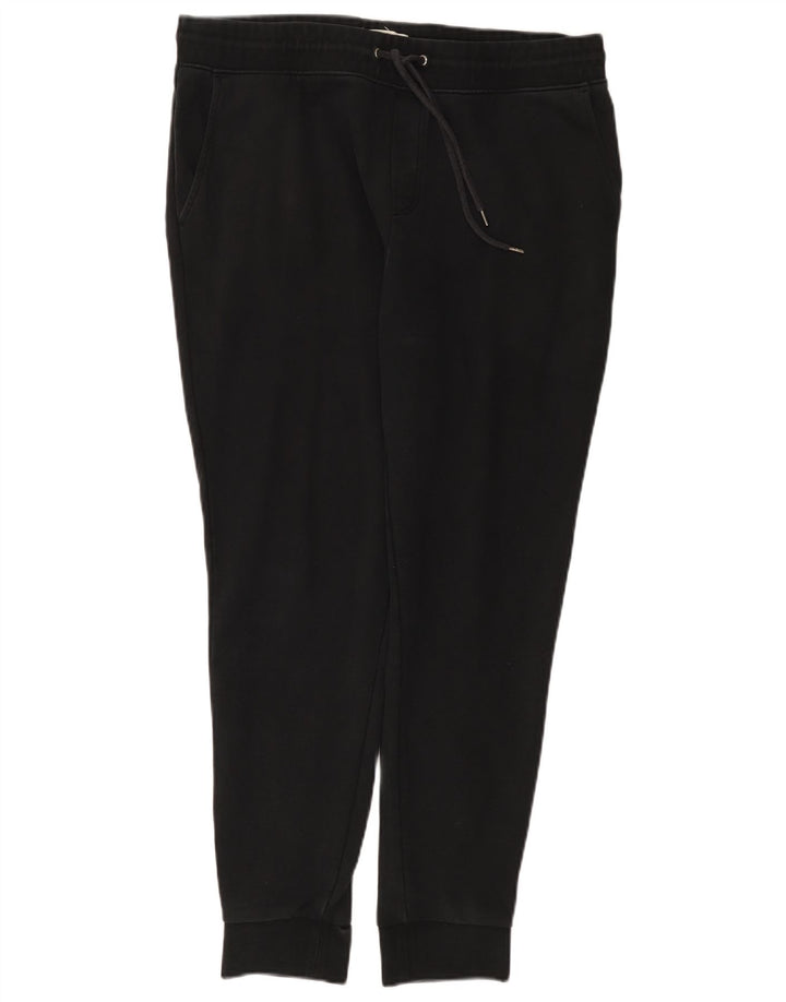 Marks & Spencer Herren-Trainingshose, Jogginghose, Größe L, Schwarz, Baumwolle