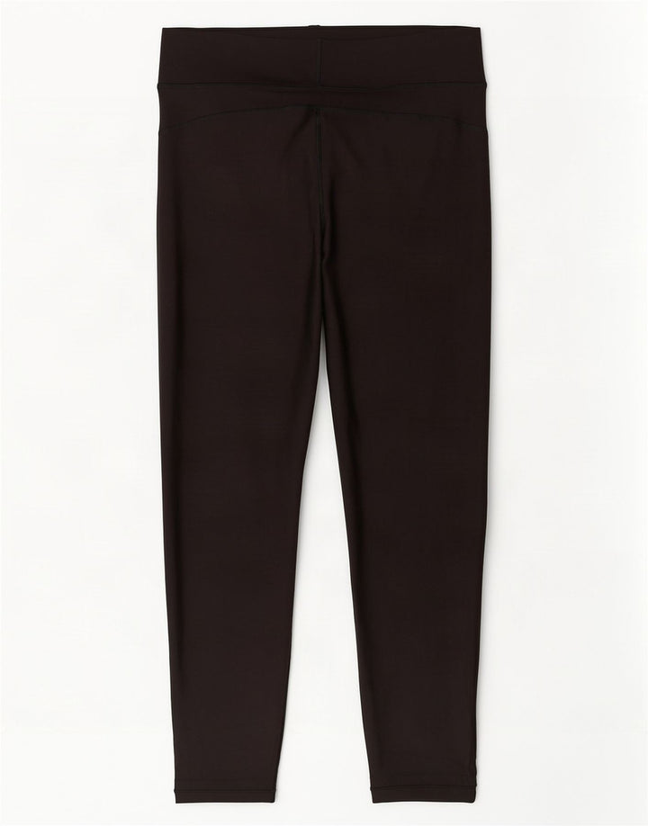 Under Armour Damen Heat Gear Leggings UK 14 Medium Schwarz