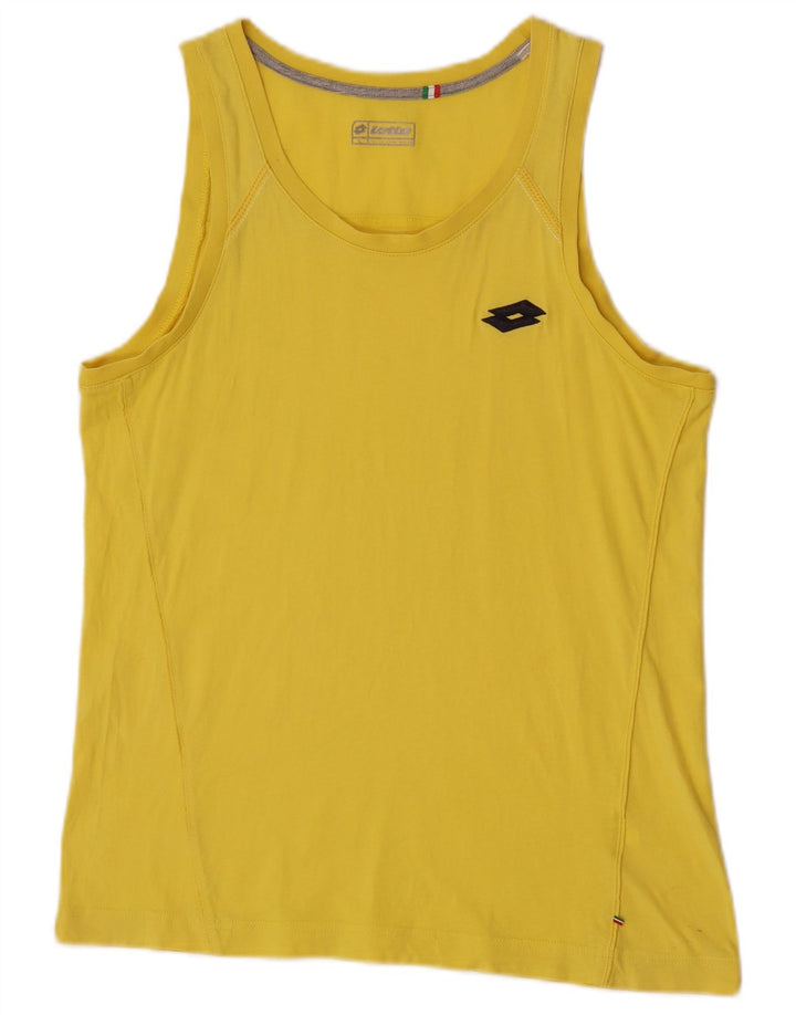Lotto Damen Weste Top UK 16 Large Gelb