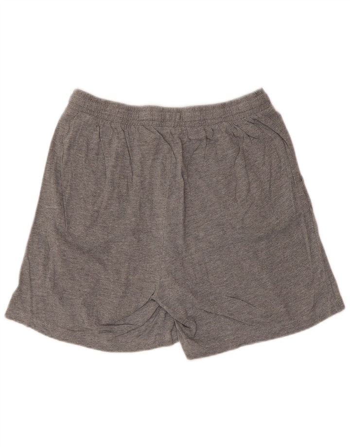 Kappa Damen Sportshorts XL Grau Baumwolle