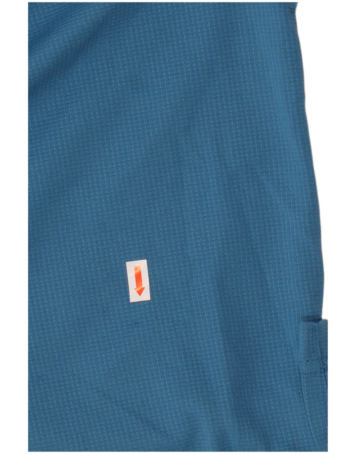 Dockers Herren-Poloshirt, groß, blau, Polyester