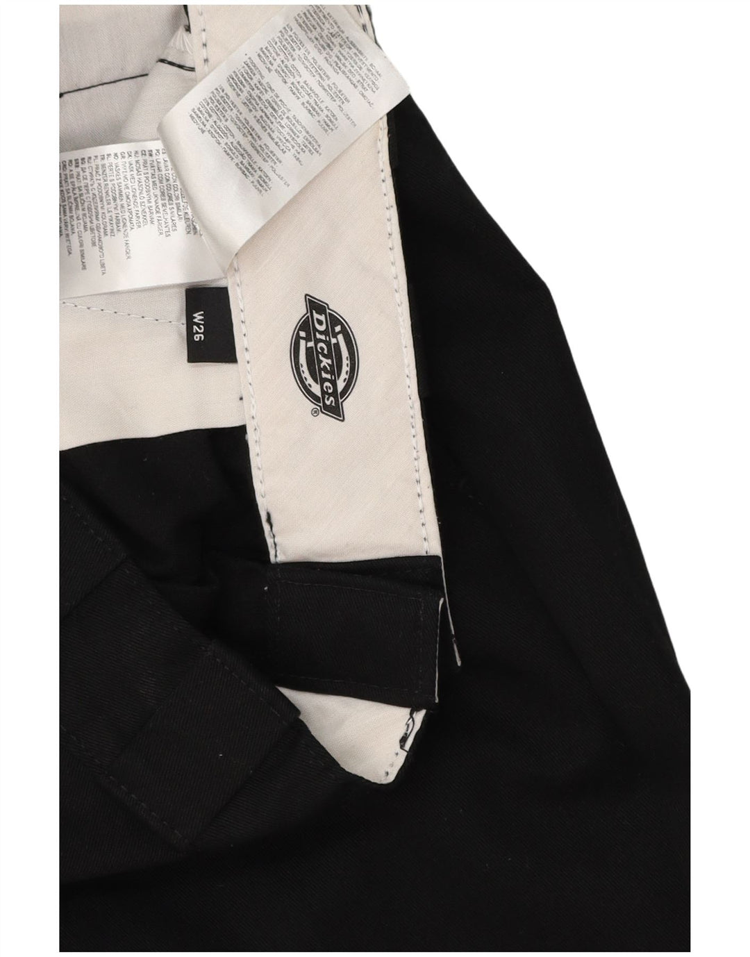 Dickies Herren Straight Chino Hose W26 L29 Schwarz Polyester