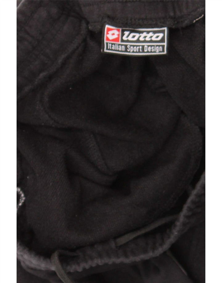 Lotto Herren-Trainingshose, mittelgroß, Schwarz